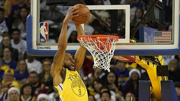 Andre Iguodala (9) z Golden State. Andre Iguodala (9) z Golden State.