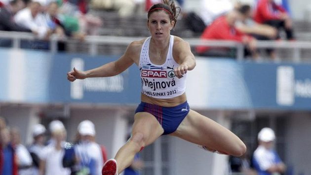 Zuzana Hejnová na atletickém ME v Helsinkách Zuzana Hejnová na atletickém ME v Helsinkách