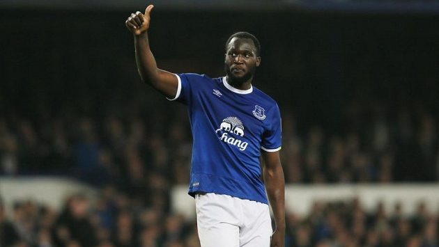 Belgický fotbalista Evertonu Romelu Lukaku. Belgický fotbalista Evertonu Romelu Lukaku.
