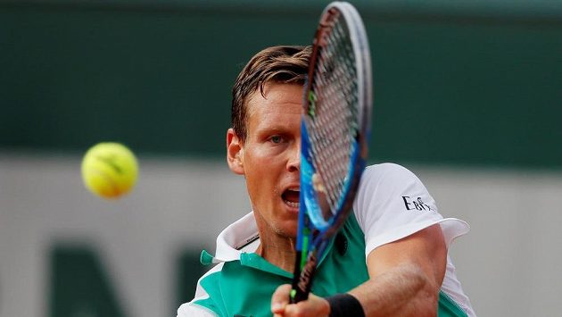 Tomáš Berdych na French Open. Tomáš Berdych na French Open.