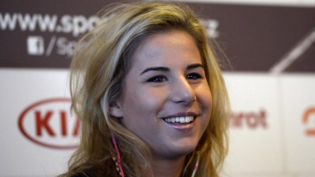 Snowboardistka a lyžařka Ester Ledecká. Snowboardistka a lyžařka Ester Ledecká.