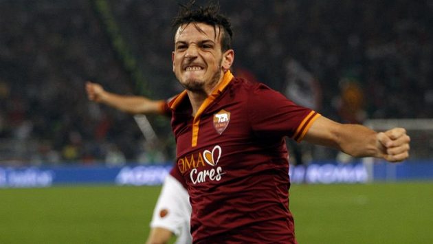 Záložník AS Řím Alessandro Florenzi. Záložník AS Řím Alessandro Florenzi.
