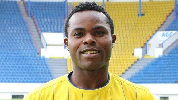 Nová posila teplických fotbalistů - útočník Eugene Salami. Nová posila teplických fotbalistů - útočník Eugene Salami.