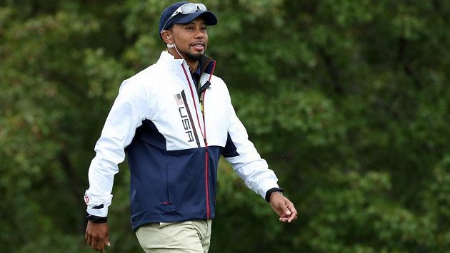 Americký golfista Tiger Woods. Americký golfista Tiger Woods.