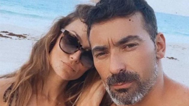 Bývalý argentinský fotbalový reprezentant Ezequiel Lavezzi s přítelkyní Natalií Borgesovou. Bývalý argentinský fotbalový reprezentant Ezequiel Lavezzi s přítelkyní Natalií Borgesovou.