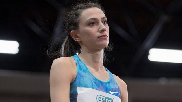Trojnásobná mistryně světa ve skoku do výšky Maria Lasickeneová Trojnásobná mistryně světa ve skoku do výšky Maria Lasickeneová