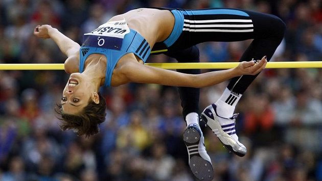 Blanka Vlašičová na ostravské Zlaté tretře. Blanka Vlašičová na ostravské Zlaté tretře.