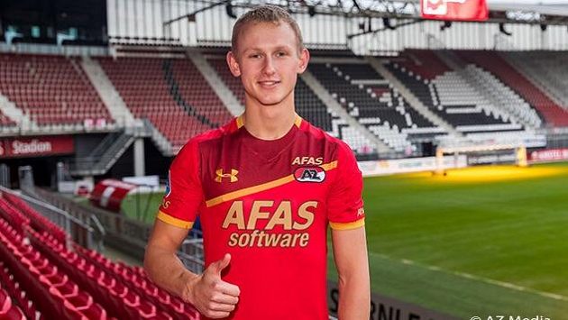 Ondřej Mihálik v dresu Alkmaaru. Ondřej Mihálik v dresu Alkmaaru.