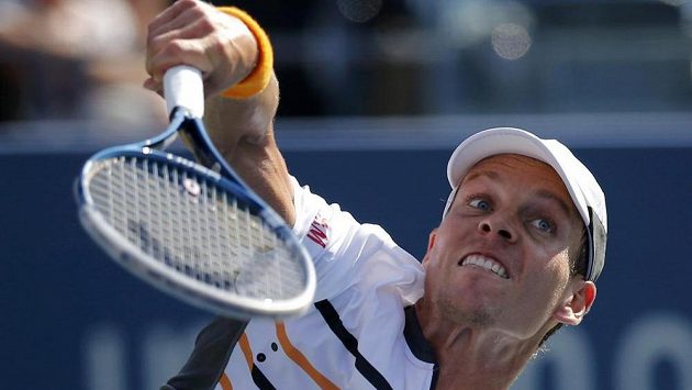 Sen Tomáše Berdycha o postupu do semifinále letošního US Open se rozplynul Sen Tomáše Berdycha o postupu do semifinále letošního US Open se rozplynul