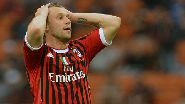 Antonio Cassano ještě v dresu AC Milán Antonio Cassano ještě v dresu AC Milán