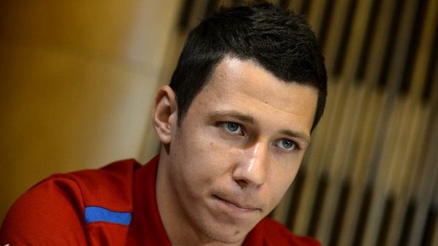 Marek Suchý na srazu fotbalové reprezentace. Marek Suchý na srazu fotbalové reprezentace.