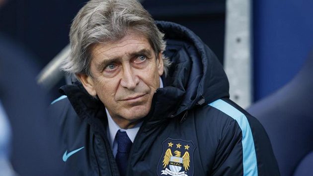 Trenér Manchesteru City Manuel Pellegrini. Trenér Manchesteru City Manuel Pellegrini.