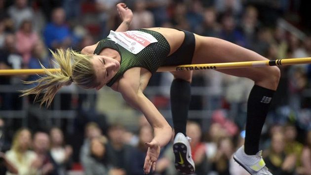 Vítězka mezi ženami Kateryna Tabašnyková z Ukrajiny. Vítězka mezi ženami Kateryna Tabašnyková z Ukrajiny.