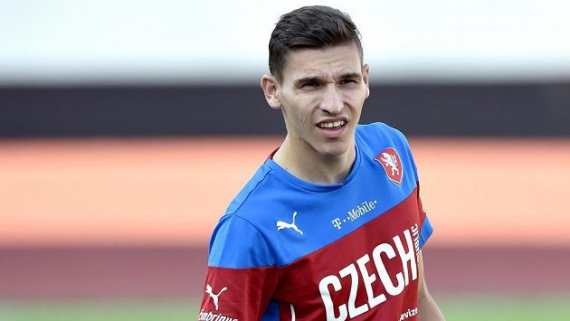 David Pavelka na tréninku reprezentace. David Pavelka na tréninku reprezentace.