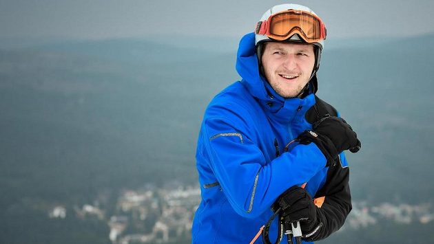 Judista Lukáš Krpálek v rámci přípravě vyrazil i na sjezdovky. Judista Lukáš Krpálek v rámci přípravě vyrazil i na sjezdovky.