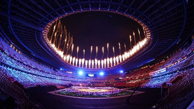 Závěrečný ceremoniál he v Tokiu. (ilustrační foto) Závěrečný ceremoniál he v Tokiu. (ilustrační foto)