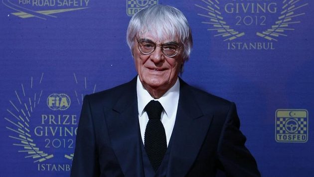 Šéf F1 Bernie Ecclestone. Šéf F1 Bernie Ecclestone.