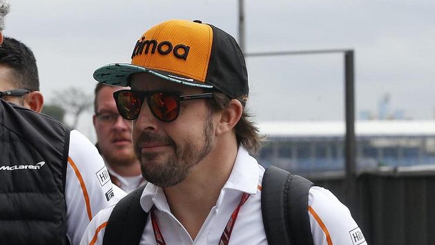 Pilot stáje McLaren Fernando Alonso. Pilot stáje McLaren Fernando Alonso.