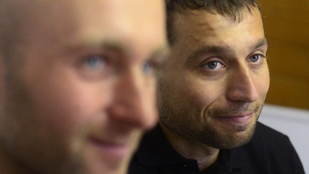Vodní slalomáři Jaroslav Volf a Ondřej Štěpánek (vpravo) Vodní slalomáři Jaroslav Volf a Ondřej Štěpánek (vpravo)