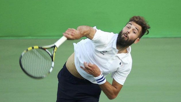 Francouzský tenista Benoit Paire. Francouzský tenista Benoit Paire.