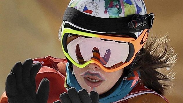 Eva Samková po vítězném semifinále. Eva Samková po vítězném semifinále.