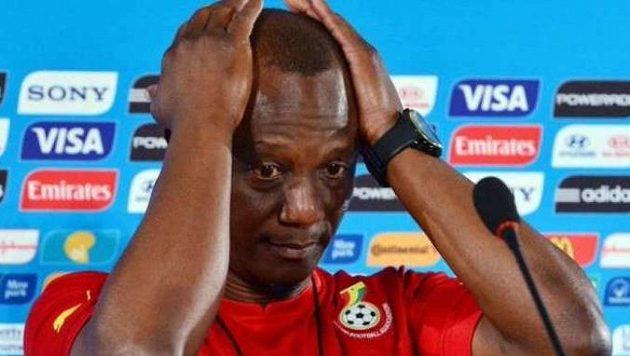 Kwasi Appiah, bývalý kouč ghanských fotbalistů. Kwasi Appiah, bývalý kouč ghanských fotbalistů.