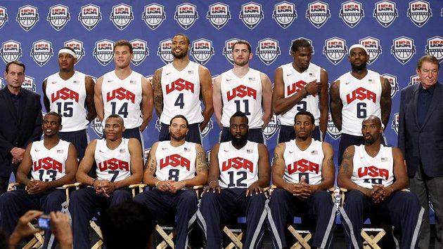 Dvanáctka vyvolených amerických basketbalistů pro olympijský turnaj. Dvanáctka vyvolených amerických basketbalistů pro olympijský turnaj.
