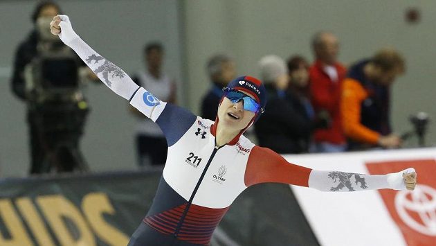 Rychlobruslařka Martina Sáblíková. Rychlobruslařka Martina Sáblíková.
