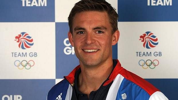 Trojnásobný britský olympijský vítěz ve veslování Pete Reed. Trojnásobný britský olympijský vítěz ve veslování Pete Reed.