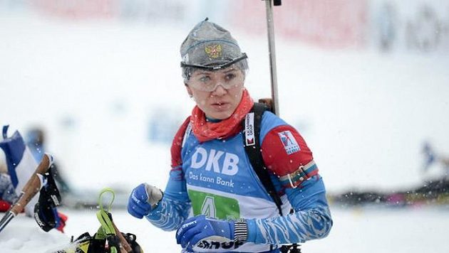 Ruská biatlonistka Margarita Vasiljevová si odpykává osmnáctiměsíční distanc. Ruská biatlonistka Margarita Vasiljevová si odpykává osmnáctiměsíční distanc.
