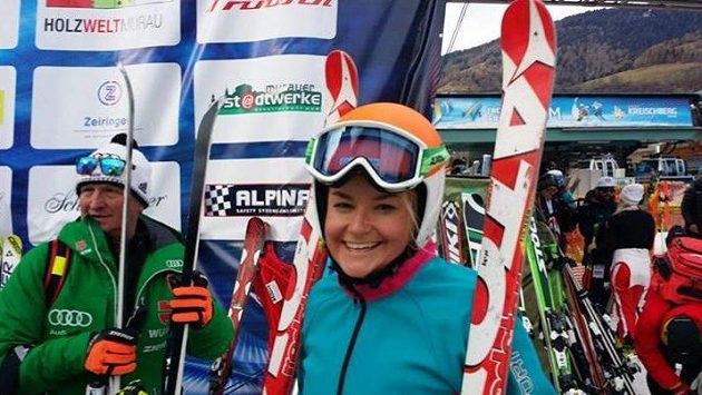 Skikrosařka Nikol Kučerová. Skikrosařka Nikol Kučerová.