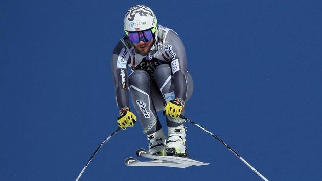 Norský lyžař Kjetil Jansrud v Kitzbühelu. Norský lyžař Kjetil Jansrud v Kitzbühelu.