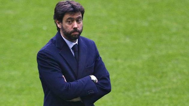 Šéf Juventusu Andrea Agnelli. Šéf Juventusu Andrea Agnelli.