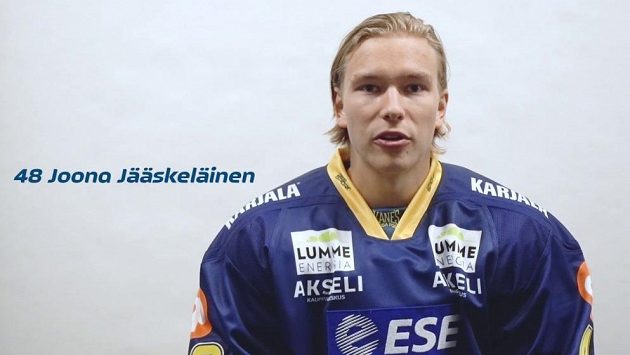 Nová posila hokejistů Mladé Boleslavi, Joona Jääskeläinen. Nová posila hokejistů Mladé Boleslavi, Joona Jääskeläinen.