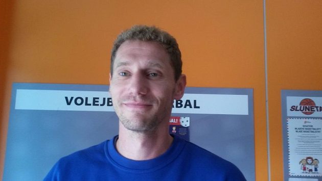 Trenér ústeckých volejbalistů Jakub Salon. Trenér ústeckých volejbalistů Jakub Salon.