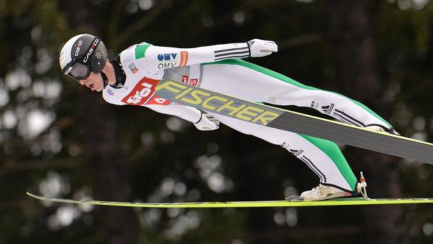 Roman Koudelka v Innsbrucku při závodě Turné v lednu 2015. Roman Koudelka v Innsbrucku při závodě Turné v lednu 2015.