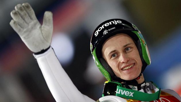 Slovinský skokan na lyžích Peter Prevc. Slovinský skokan na lyžích Peter Prevc.