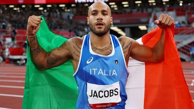 Italský sprinter Marcell Jacobs se stal v Tokiu překvapivým vítězem olympijského běhu na 100 metrů Italský sprinter Marcell Jacobs se stal v Tokiu překvapivým vítězem olympijského běhu na 100 metrů