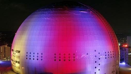 Globen Arena ve Stockholmu. Globen Arena ve Stockholmu.