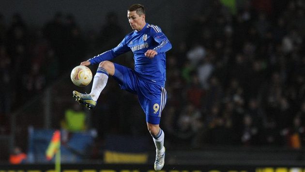 Fernando Torres v dresu Chelsea. Fernando Torres v dresu Chelsea.
