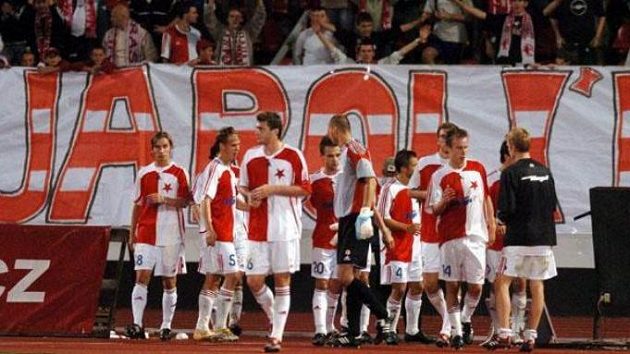 Fotbalisté pražské Slavie Fotbalisté pražské Slavie
