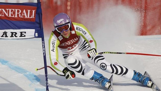 Lyžařka Maria Rieschová. Lyžařka Maria Rieschová.
