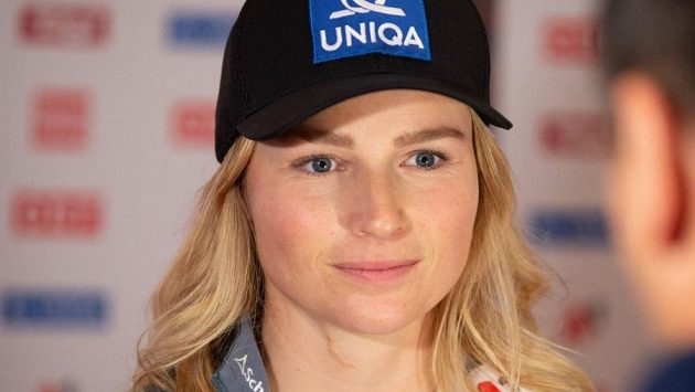 Rakouská slalomářka Bernadette Schildová Rakouská slalomářka Bernadette Schildová