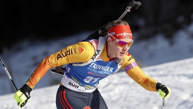Německá biatlonistka Denise Herrmannová s bezchybnou střelbou triumfovala ve vytrvalostním závodu SP v Pokljuce. Německá biatlonistka Denise Herrmannová s bezchybnou střelbou triumfovala ve vytrvalostním závodu SP v Pokljuce.