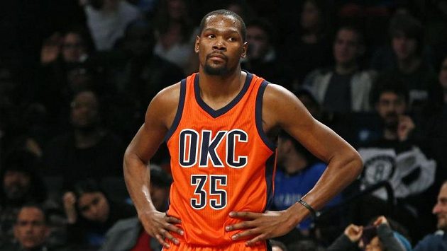 Kevin Durant z Oklahomy Kevin Durant z Oklahomy