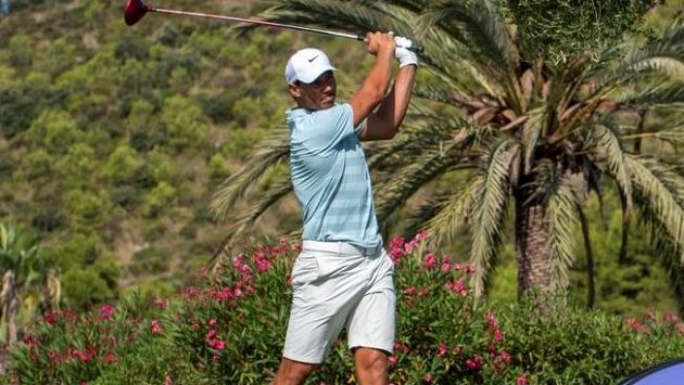 Rafael Nadal si opět vyzkouší golf Rafael Nadal si opět vyzkouší golf