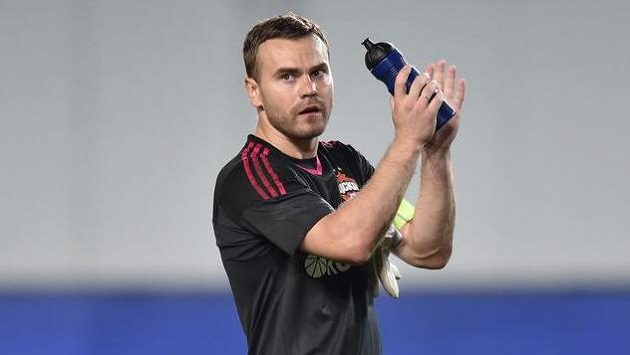 Reprezentační jednička ruského národního mužstva Igor Akinfejev. Reprezentační jednička ruského národního mužstva Igor Akinfejev.