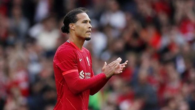 Virgil van Dijk z Liverpoolu. Virgil van Dijk z Liverpoolu.