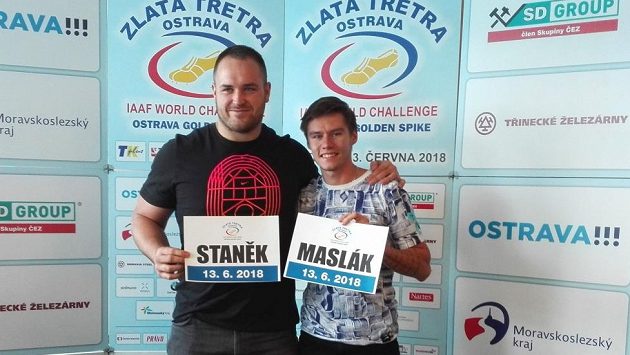 Tomáš Staněk a Pavel Maslák. Tomáš Staněk a Pavel Maslák.