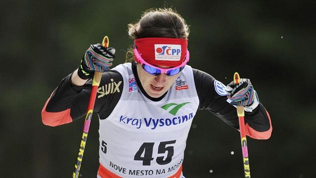 Česká reprezentantka Eva Vrabcová-Nývltová v kvalifikaci. Česká reprezentantka Eva Vrabcová-Nývltová v kvalifikaci.